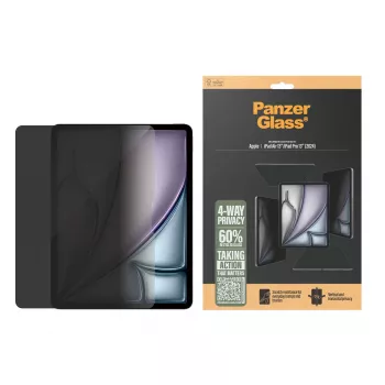 PanzerGlass ® Προστασία οθόνης 4-Wege-Sichtschutz iPad Air 13 ιντσών (2024-2025) | iPad 13 ιντσών Pro (2024-2025) | Ultra-Wide Fit