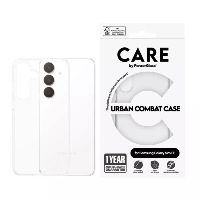 PanzerGlass CARE™ by ® Θήκη Urban Combat Samsung Galaxy S25 FE 5G