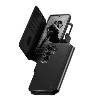 PanzerGlass CARE 2-in-1 Θήκη πορτοφόλι με Qi για Samsung Galaxy S26, διάφανη θήκη