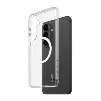 Προστατευτική θήκη PanzerGlass CARE Urban Explorer Case για Samsung Galaxy S26+ — διάφανη, λευκή Qi-συμβατή