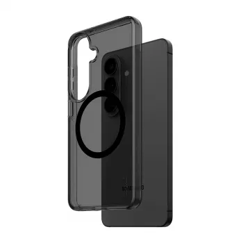 Προστατευτική θήκη PanzerGlass CARE™ Smokey Case με Μαύρο Qi για Samsung Galaxy S26