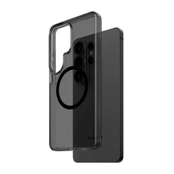 Προστατευτική θήκη PanzerGlass CARE Urban Explorer Case Smokey με μαύρο Qi για Samsung Galaxy S26 Ultra