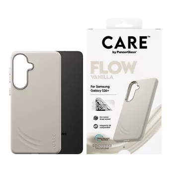 PanzerGlass CARE™ by ® Flow Case Vanilla με Qi Samsung Galaxy S26+