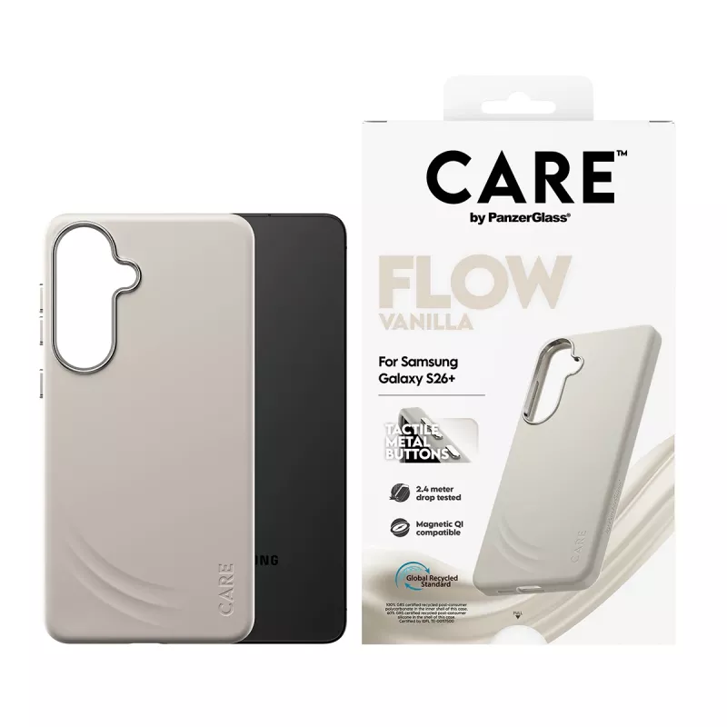 PanzerGlass CARE™ by ® Flow Case Vanilla με Qi Samsung Galaxy S26+