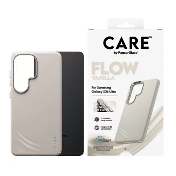 PanzerGlass CARE™ by ® Flow Case Vanilla με Qi Samsung Galaxy S26 Ultra