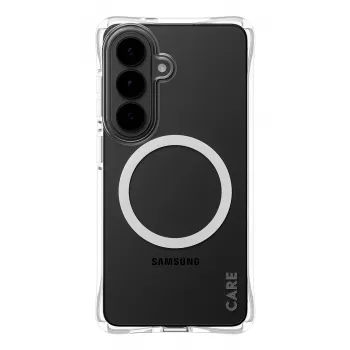 Θήκη προστασίας PanzerGlass CARE Samba διαφανής με λευκό Qi για Samsung Galaxy S26