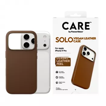 Θήκη PanzerGlass CARE Solo καφέ για Apple iPhone 17 Pro