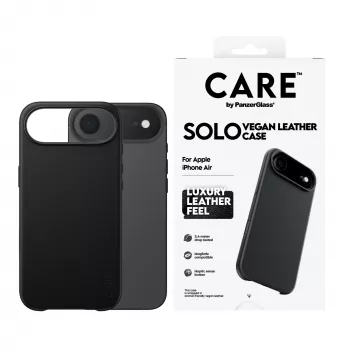 Θήκη προστασίας PanzerGlass CARE Solo για Apple iPhone Air, μαύρη
