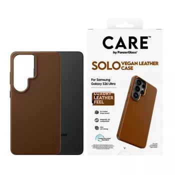 PanzerGlass CARE™ by ® Solo Case καφέ με Qi Samsung Galaxy S26 Ultra