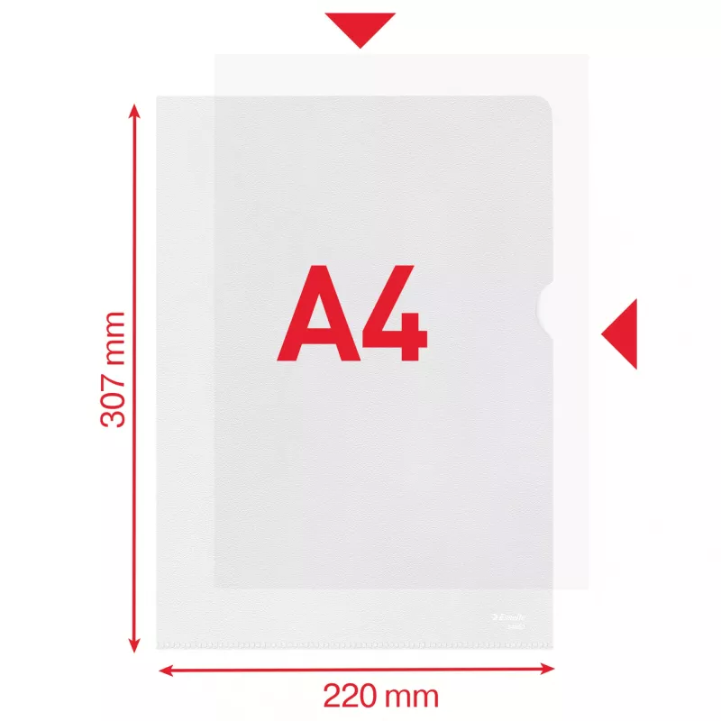 Esselte Essential ντοσιέ A4, 30% ανακυκλωμένο πλαστικό pre-consumer