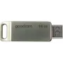 Goodram ODA3 μονάδα flash USB 16 GB USB Type-A / USB Type-C 3.2 Gen 1 (3.1 Gen 1) ασημί
