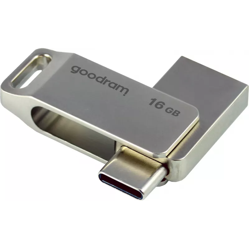 Goodram ODA3 μονάδα flash USB 16 GB USB Type-A / USB Type-C 3.2 Gen 1 (3.1 Gen 1) ασημί