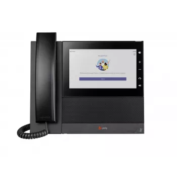 HP Poly CCX 600 επαγγελματικό τηλέφωνο πολυμέσων για Microsoft Teams και με δυνατότητα PoE