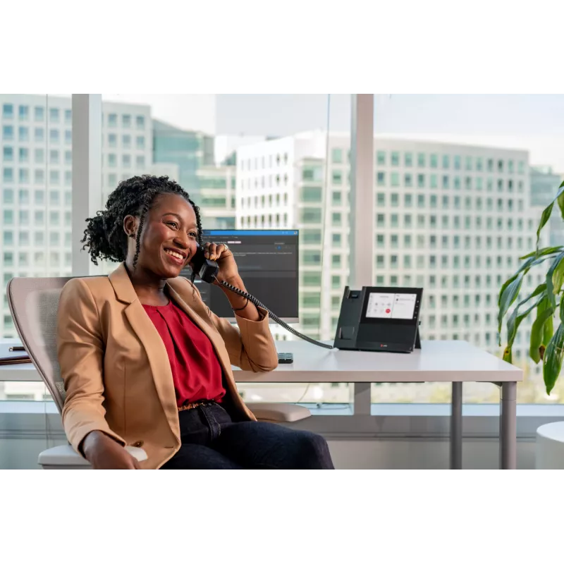 HP Poly CCX 600 επαγγελματικό τηλέφωνο πολυμέσων για Microsoft Teams και με δυνατότητα PoE