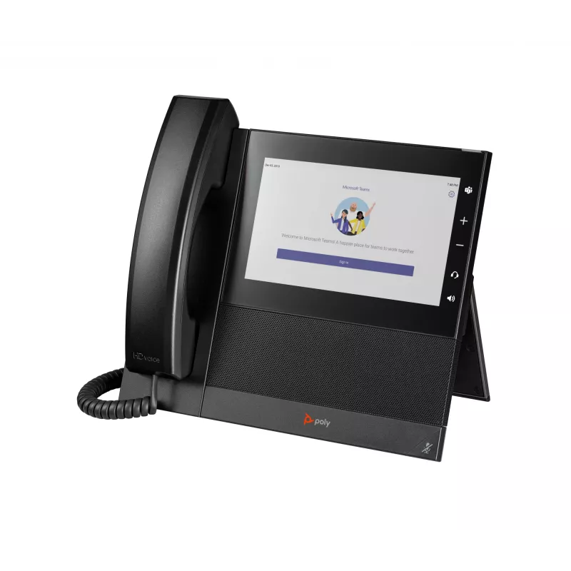 HP Poly CCX 600 επαγγελματικό τηλέφωνο πολυμέσων για Microsoft Teams και με δυνατότητα PoE
