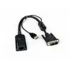 Vertiv Avocent MPUIQ-VMCDV προσαρμογέας διασύνδεσης KVM DVI, USB 2.0 μαύρο