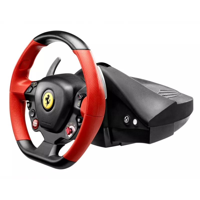 Thrustmaster Ferrari 458 Spider μαύρο, κόκκινο USB τιμόνι + πεντάλ Xbox One