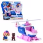 PAW Patrol: Search & Rescue, Skye ελικόπτερο διάσωσης με 2 φιγούρες, ηρωικό ελικόπτερο παιχνίδι με λειτουργία επαναφοράς, παιδικό παιχνίδι για αγόρια & κορίτσια από 3 ετών