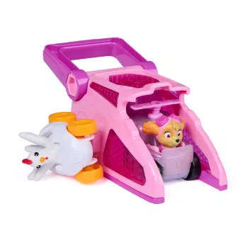 PAW Patrol Skye Pup Squad Launchers με όχημα Chickaletta συσκευασία 2 τεμ., παιχνίδι για αγόρια και κορίτσια από 3 ετών