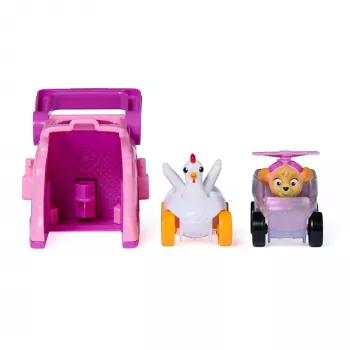 PAW Patrol Skye Pup Squad Launchers με όχημα Chickaletta συσκευασία 2 τεμ., παιχνίδι για αγόρια και κορίτσια από 3 ετών