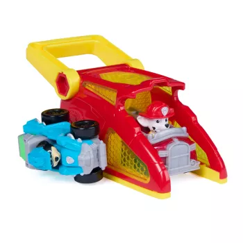 PAW Patrol Marshall Pup Squad Launchers με όχημα Rex συσκευασία 2 τεμ., παιδικό παιχνίδι για αγόρια και κορίτσια από 3 ετών