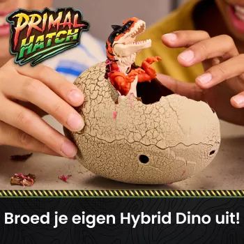 Primal Hatch Hybrid Hatchers παιχνίδι δεινόσαυρος & αυγό, μυστηριώδες μίνι δεινοσαυράκι, παιδικό παιχνίδι για αγόρια & κορίτσια από 5 ετών, τα σχέδια μπορεί να διαφέρουν