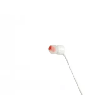 JBL Tune 110 WHITE, ενσύρματο, 20 - 20000 Hz, μουσική, headset, λευκό
