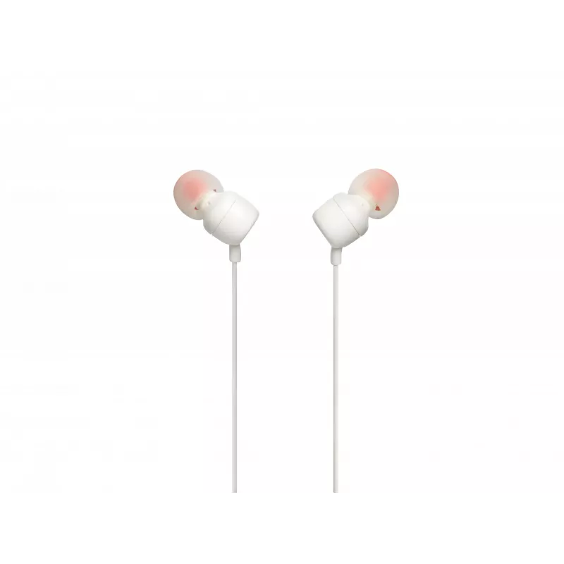 JBL Tune 110 WHITE, ενσύρματο, 20 - 20000 Hz, μουσική, headset, λευκό