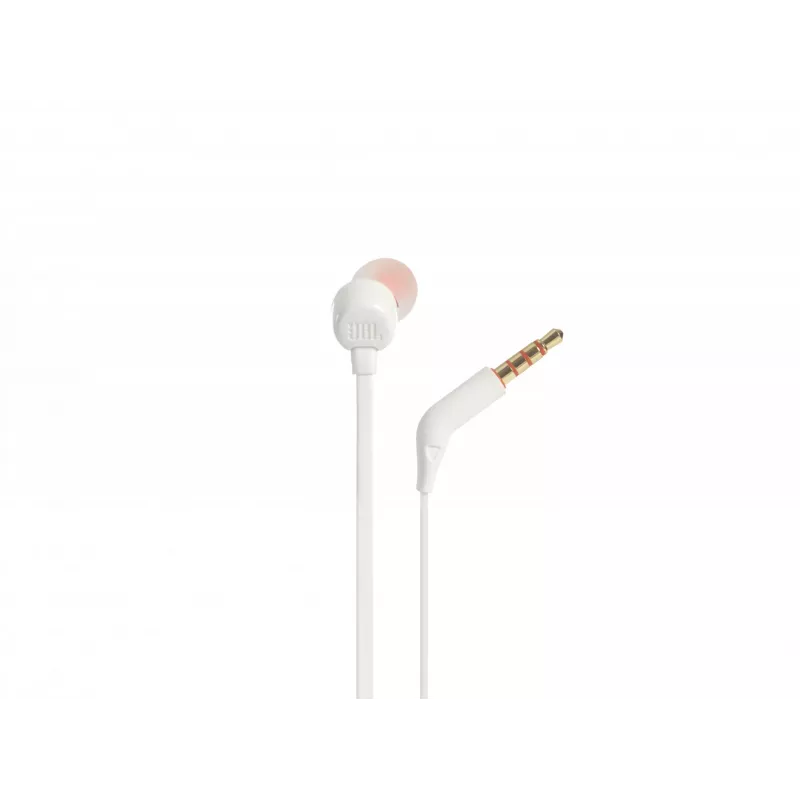 JBL Tune 110 WHITE, ενσύρματο, 20 - 20000 Hz, μουσική, headset, λευκό
