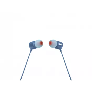 JBL Tune 110 BLUE, ενσύρματο, 20 - 20000 Hz, μουσική, headset, μπλε
