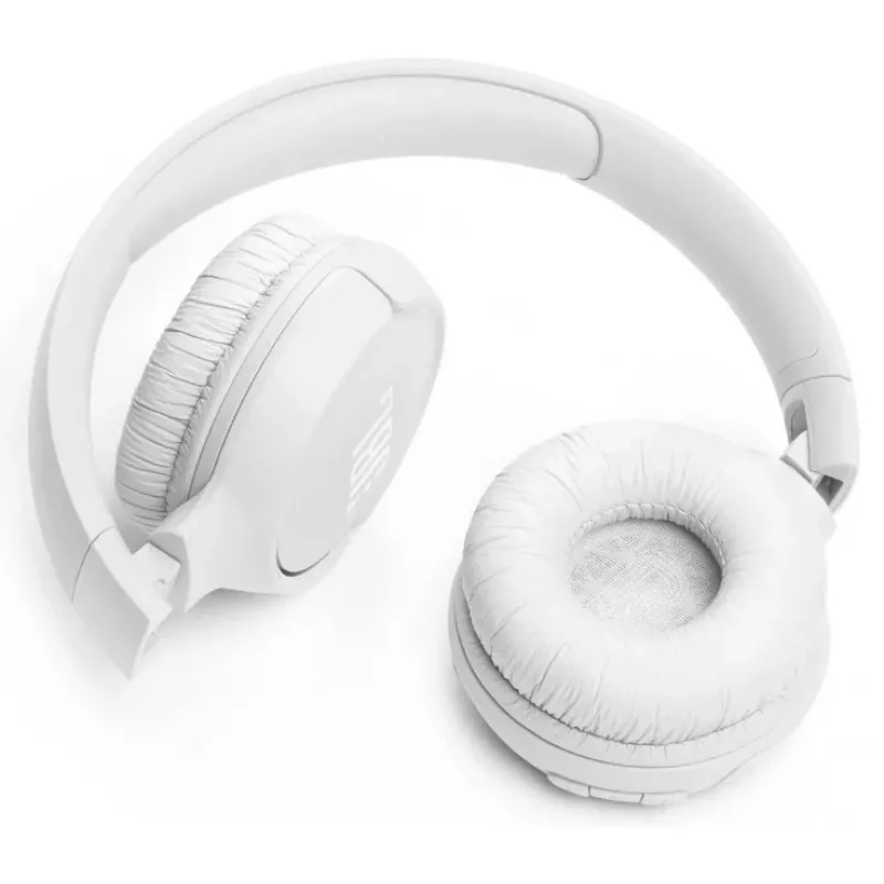 Ασύρματα ακουστικά on-ear JBL Tune 520BT, λευκά (JBLT520BTWHTEU)