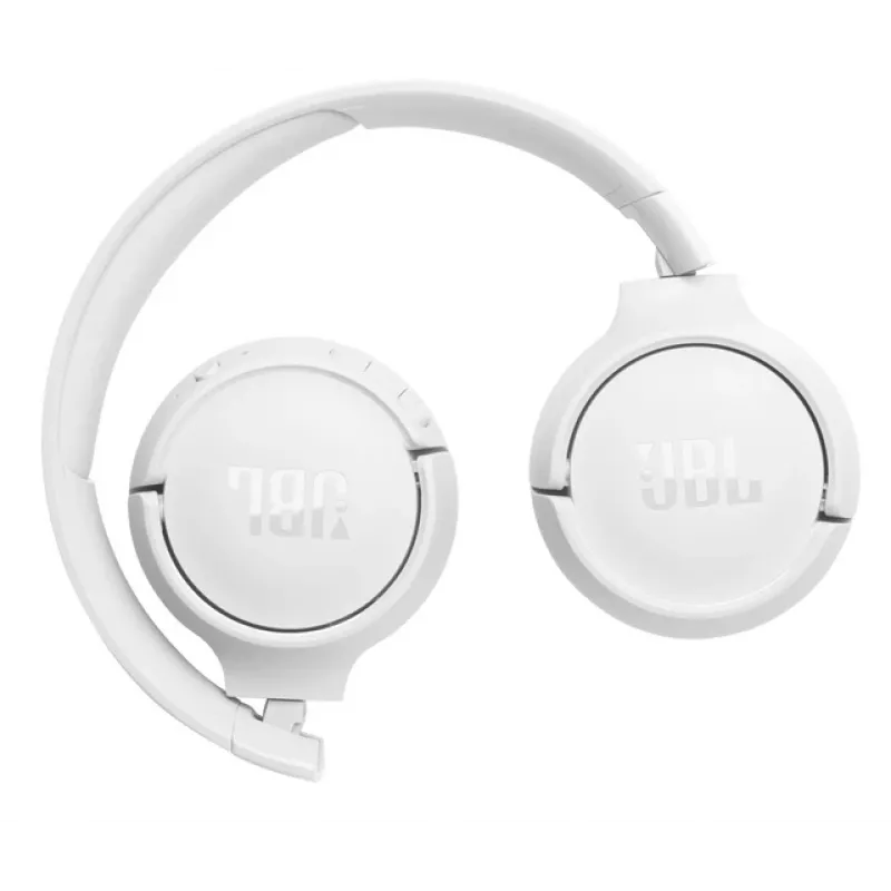 Ασύρματα ακουστικά on-ear JBL Tune 520BT, λευκά (JBLT520BTWHTEU)