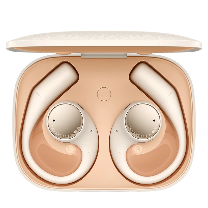 Honor Earbuds Open Ακουστικά Ασύρματα In-Ear Κλήσεις/Μουσική USB Type-C Bluetooth χρυσό
