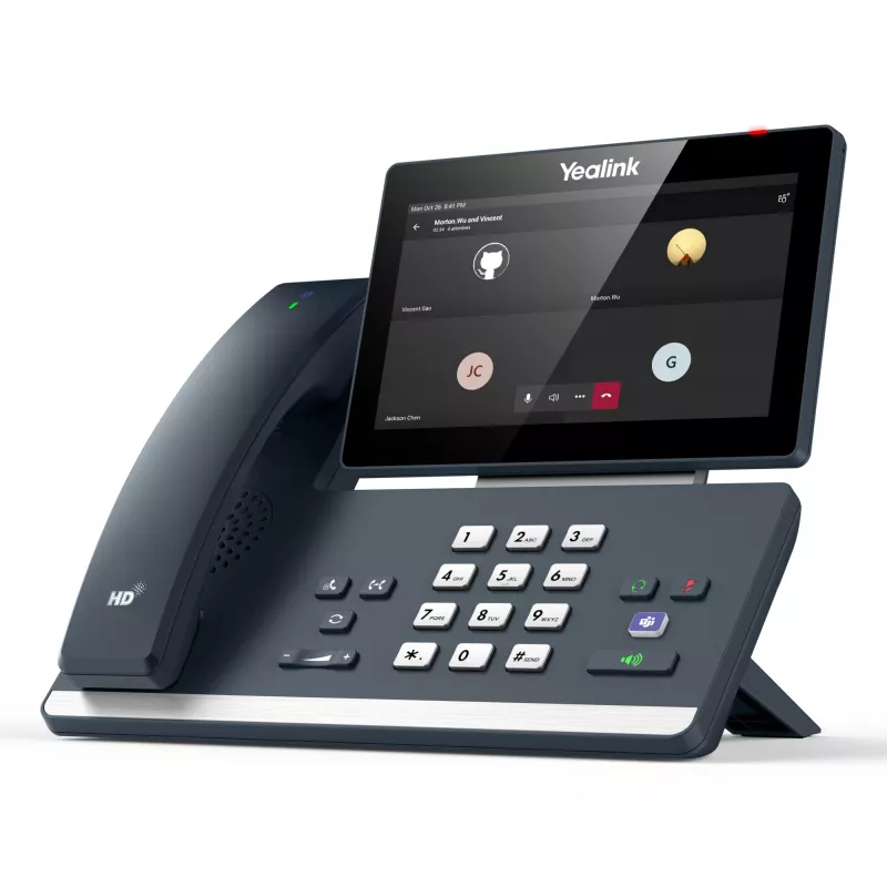 Yealink MP58-WH Microsoft Teams Edition, IP τηλέφωνο, γκρι, ασύρματο ακουστικό, γραφείο, Android, Microsoft Teams