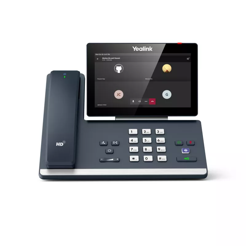 Yealink MP58-WH Microsoft Teams Edition, IP τηλέφωνο, γκρι, ασύρματο ακουστικό, γραφείο, Android, Microsoft Teams