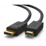 Προσαρμογέας καλωδίου βίντεο Ugreen 10239 1,5 m DisplayPort σε HDMI μαύρο