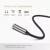 Καλώδιο κινητού τηλεφώνου Ugreen 30632 USB-C σε 3,5 mm μαύρο