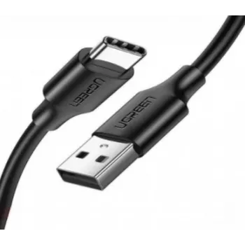 Ugreen 60116 καλώδιο USB USB 2.0 1 m USB A USB C μαύρο