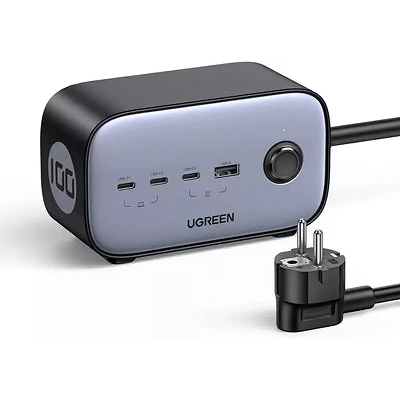 Ugreen DigiNest Pro 1 AC outlet(s) Type C 1,8 m 4 3680 W μαύρο