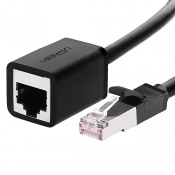 Καλώδιο δικτύου UGREEN Cat6 2 m — RJ-45 σε RJ-45, μαύρο