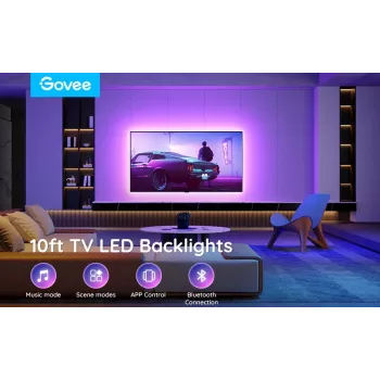 Govee H6178 Λωρίδα LED οπίσθιου φωτισμού RGB για τηλεοράσεις 46–60 ιντσών, Μοντέλο H61780A1