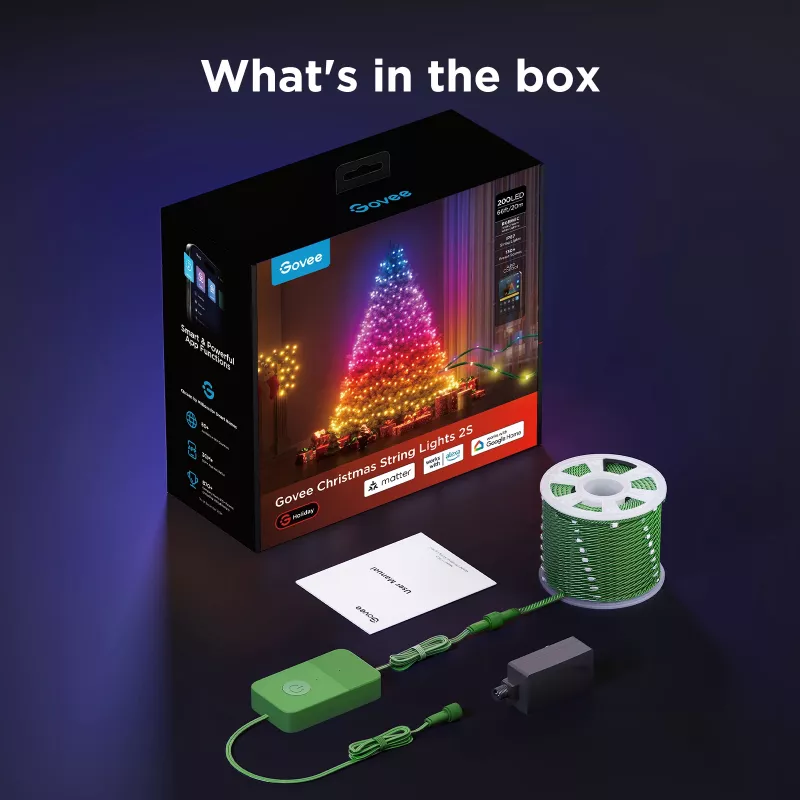 Govee H80C4 20m Λωρίδα LED RGBWIC με έξυπνο έλεγχο