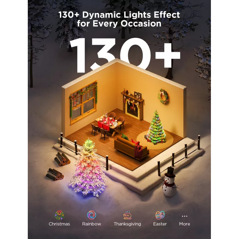 Govee H80C4 20m Λωρίδα LED RGBWIC με έξυπνο έλεγχο