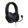 PDP LVL50 Headset Ενσύρματο Headband Gaming μαύρο, γκρι