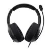 PDP LVL50 Headset Ενσύρματο Headband Gaming μαύρο, πράσινο, γκρι