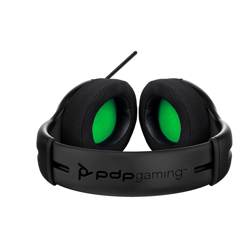 PDP LVL50 Headset Ενσύρματο Headband Gaming μαύρο, πράσινο, γκρι