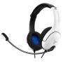 PDP LVL40 Headset Ενσύρματο Headband Gaming λευκό