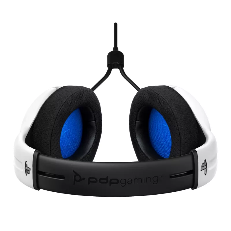 PDP LVL40 Headset Ενσύρματο Headband Gaming λευκό