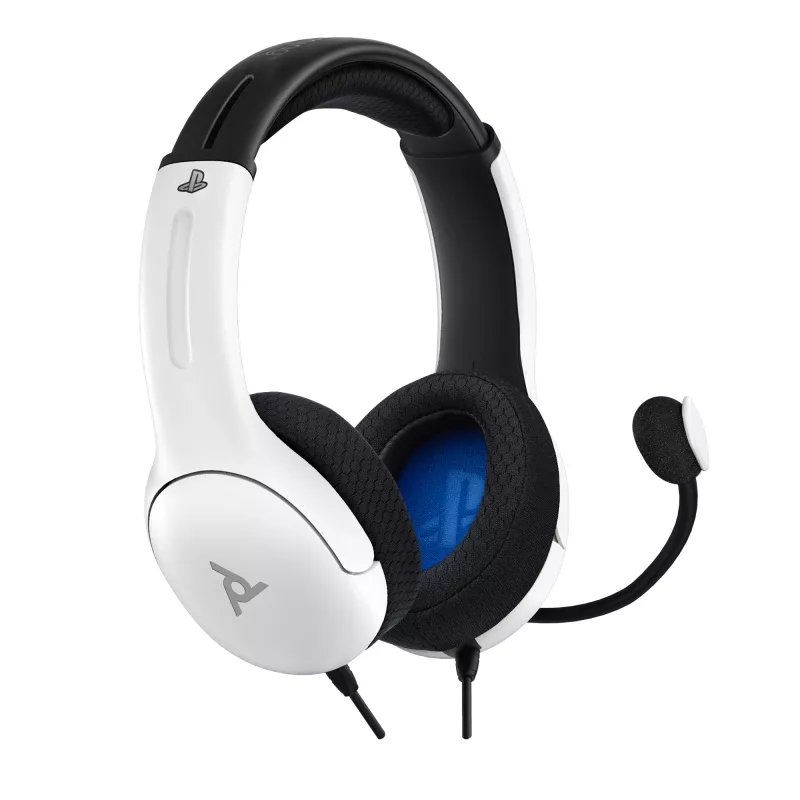 PDP LVL40 Headset Ενσύρματο Headband Gaming λευκό