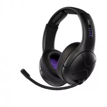 Headset VICTRIX Gambit Wireless — ενσύρματο & ασύρματο, 20–20000 Hz, καλώδιο 2 m, 301 g, μαύρο/μωβ